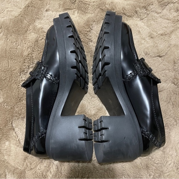 Loeffler Randall Saige Wedges Black 7 Womens - Picture 9 of 15